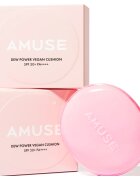 AMUSE Dew Power Vegan Cushion burete cu machiaj de lungă durată pentru strălucirea și netezirea pielii culoare 1.5 Natural 15 g