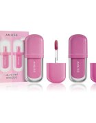 AMUSE Jel-Fit Tint Mini Duo set de luciu de buze hidratant culoare Cool Tone 2x1.5 ml