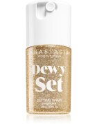 Anastasia Beverly Hills Dewy Set Setting Spray Mini stralucire intensa faciale cu parfum Coconut & Vanilla 30 ml