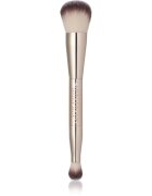 Anastasia Beverly Hills Impeccable Foundation & Face Brush pensulă pentru fond de ten universală cu două capete 1 buc