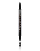 Anastasia Beverly Hills MicroStroke Brow Pen creion pentru sprancene cu pensula culoare Blonde 0.5 ml