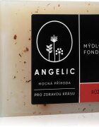 Angelic Soap fondant Růže sapun natural delicat 105 g