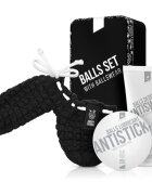Angry Beards Antisweat & Antistick Balls Set set cadou pentru barbati
