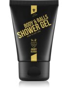 Angry Beards Jack Saloon Shower Gel gel de dus hidratant pentru bărbați 50 ml