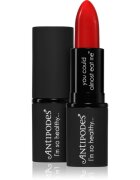 Antipodes Moisture-Boost Natural Lipstick ruj nutritiv culoare Forest Berry Red 4 g
