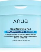 Anua 8 Hyaluronic Acid Catechin Calming Pad dischete calmante cu efect racoritor 110 buc