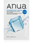 Anua 8 Hyaluronic Acid Catechin Cool Slim Mask mască textilă hidratantă cu efect racoritor 24 ml
