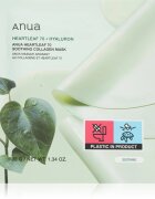 Anua Heartleaf 70% + Hyaluron Soothing Collagen Mask masca faciala hidratanta cu efect calmant 1 buc