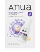 Anua Retinol + Niacin Night Care Mask mască textilă cu efect antirid pentru uniformizarea nuantei tenului 24 ml