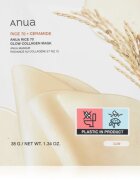 Anua Rice 70% + Ceramide Glow Collagen Mask masca pentru albirea tenului cu colagen 1 buc