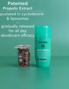 Apivita Bee Fresh Deodorant Deodorant roll-on împotriva transpirației și a mirosului neplăcut 50 ml