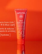 Apivita Bee Sun Safe Anti-Spot and Anti-Age Face Cream SPF 50 crema protectoare impotriva imbatranirii pielii SPF 50 50 ml