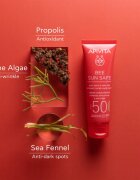 Apivita Bee Sun Safe Anti-Spot and Anti-Age Tinted Face Cream SPF50 crema de fata cu efect de protectie SPF 50 culoare Tinted 50 ml