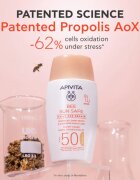 Apivita Bee Sun Safe Daily Age Repair Tinted Fluid SPF50 crema protectoare cu efect de tonifiere SPF 50 50 ml