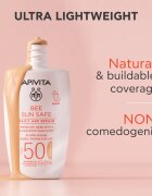 Apivita Bee Sun Safe Daily Age Repair Tinted Fluid SPF50 crema protectoare cu efect de tonifiere SPF 50 50 ml