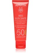Apivita Bee Sun Safe Hydra Face Tinted Gel-Cream SPF50 gel-cremă cu efect de tonifiere SPF 50 50 ml