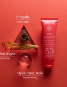 Apivita Bee Sun Safe Hydra Face Tinted Gel-Cream SPF50 gel-cremă cu efect de tonifiere SPF 50 50 ml