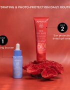Apivita Bee Sun Safe Hydra Face Tinted Gel-Cream SPF50 gel-cremă cu efect de tonifiere SPF 50 50 ml