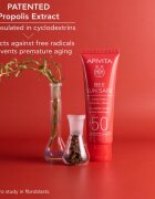 Apivita Bee Sun Safe Hydra Fresh Face Gel-Cream SPF50 crema gel pentru hidratare. SPF 50 50 ml