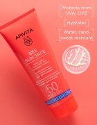 Apivita Bee Sun Safe Hydra Fresh Milk SPF50 lotiune solara pentru fata si corp SPF 50 100 ml