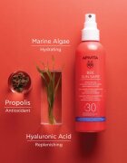 Apivita Bee Sun Safe Hydra Melting Ultra-Light Spray SPF30 spay-lotiune de protectie solara SPF 30 200 ml