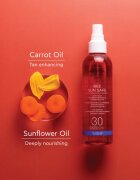 Apivita Bee Sun Safe Satin Touch Oil SPF30 ulei pentru plaja SPF 30 200 ml
