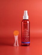 Apivita Bee Sun Safe Satin Touch Oil SPF30 ulei pentru plaja SPF 30 200 ml