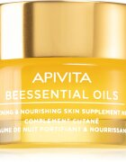 Apivita Beessential Oils Strengthening & Nourishing Night Balm balsam facial de noapte nutritie si hidratare 15 ml