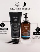 Apivita Cleansing Black Detox Cleansing Gel gel de curățare cu carbune activ pentru față și ochi 50 ml