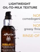 Apivita Cleansing Micellar Oil ulei pentru indepartarea machiajului Ulei de curățare 150 ml