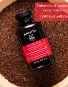 Apivita Color Seal Shampoo șampon pentru protecția părului vopsit fără sulfat 250 ml