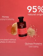 Apivita Color Seal Shampoo șampon pentru protecția părului vopsit fără sulfat 250 ml