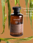 Apivita Dandruff Oily Dandruff Shampoo sampon anti-matreata pentru par gras 250 ml