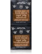 Apivita Express Beauty Anti-aging Face Mask Royal Jelly masca faciala revitalizanta cu efect de întărire 2x8 ml