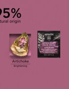 Apivita Express Beauty Brightening Face Mask Artichoke masca pentru hidratare intensa Cu AHA Acizi 2x8 ml