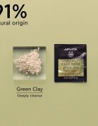 Apivita Express Beauty Cleansing Face Mask Green Clay masca de curatare si netezire cu argila verde 2x8 ml