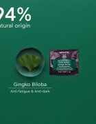 Apivita Express Beauty Eye Mask Gingko Biloba masca pentru ochi împotriva ridurilor și a cearcănelor întunecate 2x2 ml