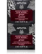 Apivita Express Beauty Line Smoothing Eye Mask Grape masca pentru ochi cu efect de netezire 2 x 2 ml
