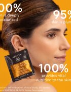 Apivita Express Beauty Nourishing Face Mask Honey masca hranitoare faciale 2x8 ml