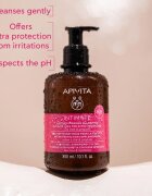 Apivita Intimate Plus Cleansing Gel gel de dus delicat spumant pentru igiena intima 300 ml