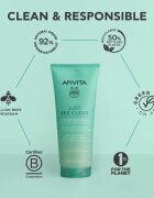 Apivita Just Bee Clear Purifying Cleanser Gel gel de curatare facial impotriva acneei 200 ml