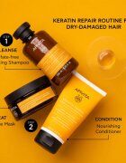 Apivita Keratin Repair Nourish Repair Hair Mask mască regeneratoare pentru părul deteriorat cu keratina 200 ml