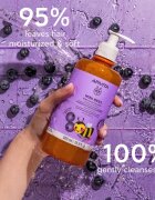 Apivita Mini Bees Gentle Kids Shampoo Blueberry & Honey Sampon pentru par fin pentru copii 500 ml