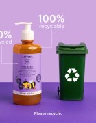 Apivita Mini Bees Gentle Kids Shampoo Blueberry & Honey Sampon pentru par fin pentru copii 500 ml