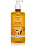 Apivita Mini Bees Gentle Kids Shower Gel Orange&Honey gel de dus pentru corp si par pentru copii 500 ml
