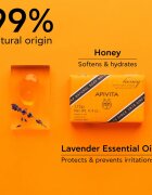 Apivita Natural Soap Honey săpun solid pentru curățare 125 g