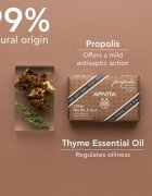 Apivita Natural Soap Propolis săpun solid pentru curățare 125 g