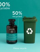 Apivita Oily Hair Oil Balance Shampoo sampon pentru curatarea profunda a scalpului seboreic pentru intarire si stralucire 250 ml