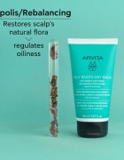 Apivita Oily Roots & Dry Ends Balancing Conditioner balsam pentru scalp gras și vârfuri uscate 150 ml
