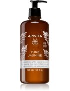 Apivita Pure Jasmine Shower Gel gel de dus hidratant cu uleiuri esentiale 500 ml